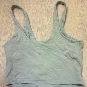 lululemon athletica Sage Green Tank Top